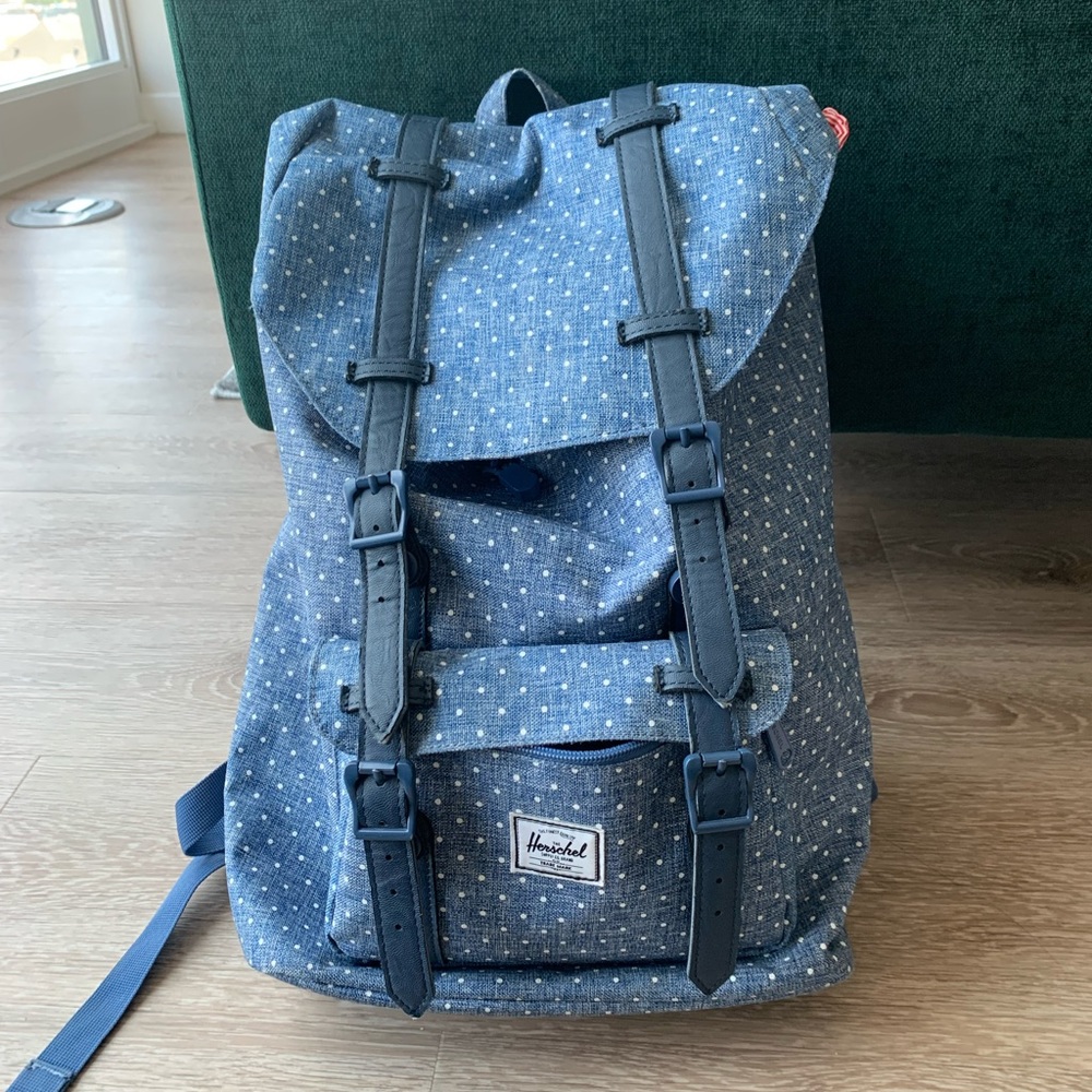 Herschel Little America backpack, lightly used
